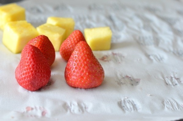 How To Freeze Strawberries and Freeze Pineapple