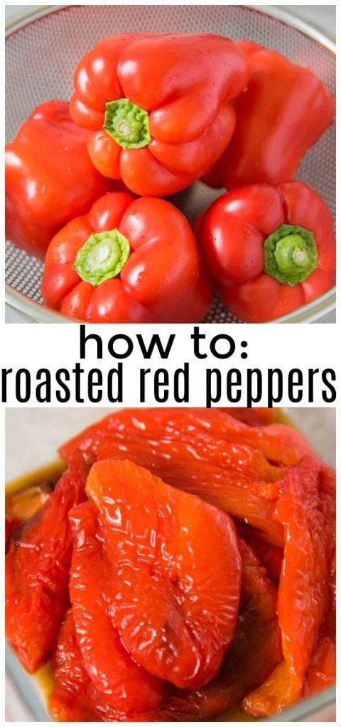 how to make roasted red peppers