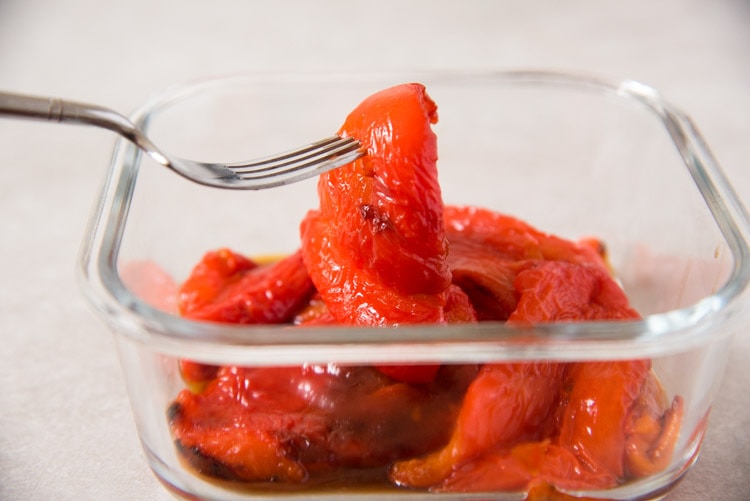 How to Roast Red Peppers for Recipes