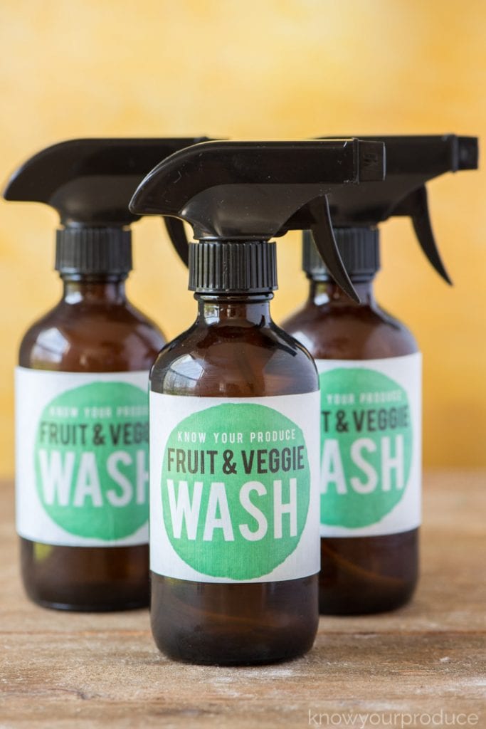 Produce Wash Recipe - Your new DIY Vegetable Wash and Fruit Wash