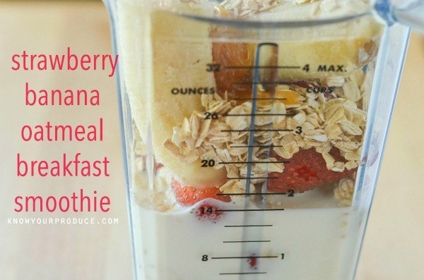 Weight gain nutrition data's opinions and ratings are based on weighted averages of the nutrient densities of those nutrients for which the fda has established daily values, and do not consider other nutrients that may be important to your health or take into account your individual needs. Banana Oatmeal Smoothie For Weight Gain Benefits : Strawberry Banana Oatmeal Breakfast Smoothie Recipe Know Your Produce