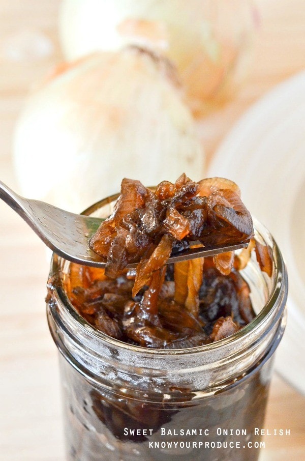 Sweet Balsamic Onion Relish