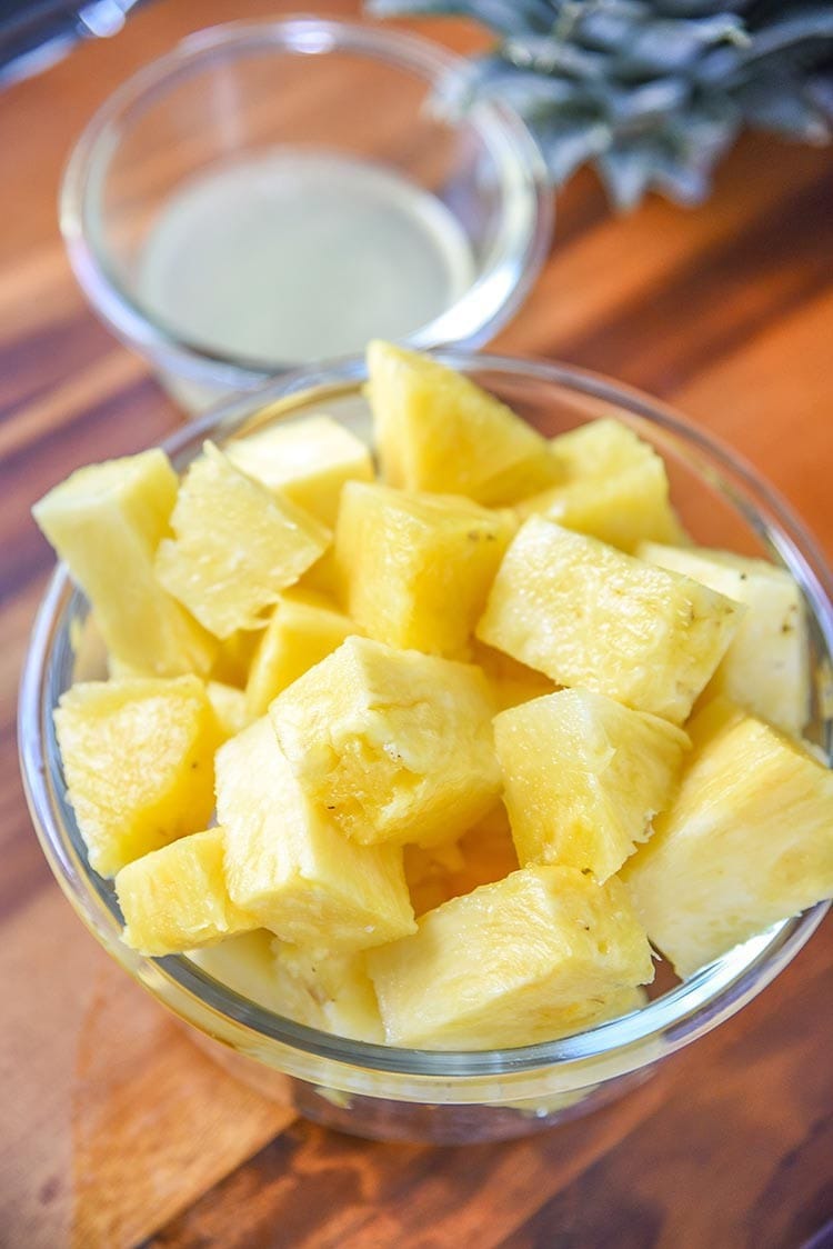 fresh pineapple cut up - all about pineapple