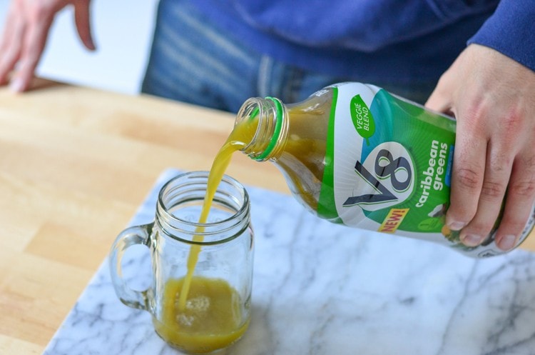 Blending Fruits and Vegetables On The Go with your daily lifestyle may seem like a daunting task. With the help of V8® Veggie Blends you can have both fruits and vegetables at the ready. A healthy juice drink for the entire family to enjoy.