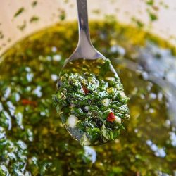 Try our homemade Argentinian Chimichurri Sauce and you'll be putting it on everything!