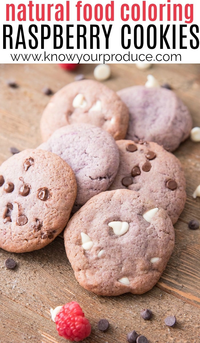 Raspberry Cookies - Natural Food Coloring - Know Your Produce