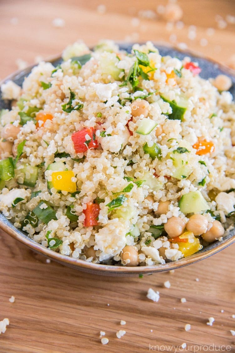 Cold Quinoa Salad - Know Your Produce