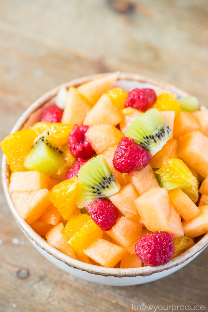 cantaloupe fruit salad recipe