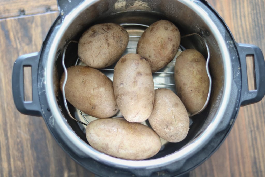 instant pot baked potatoes amindfullmom.com