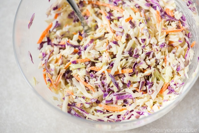 how to make vegan coleslaw