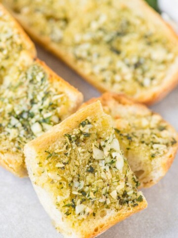 vegan garlic bread