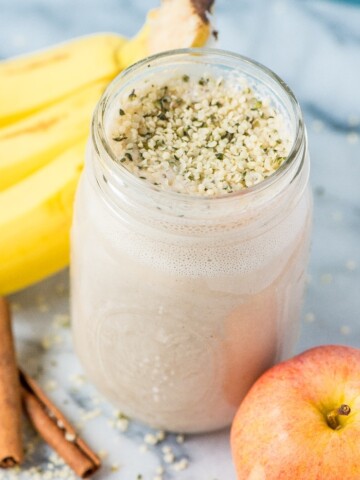 apple banana smoothie