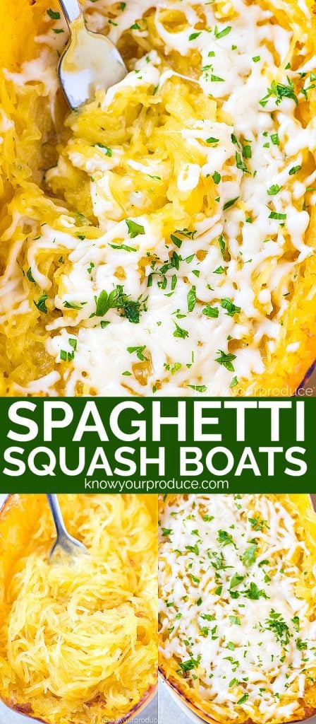 spaghetti squash boats
