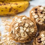 healthy banana muffins