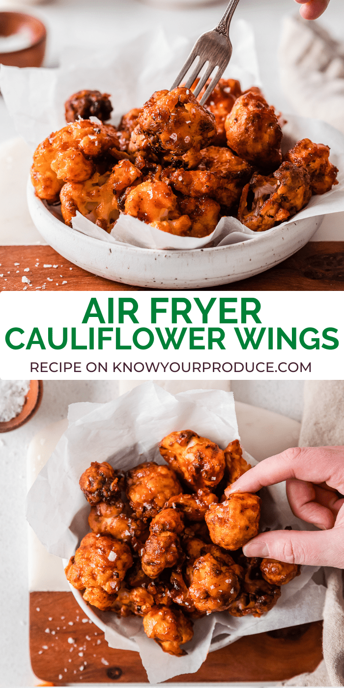 Air Fryer Cauliflower Wings Know Your Produce