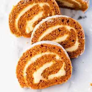 pumpkin roll recipe.